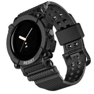 oh Google Pixel Watch 2 oh Google Pixel Watch oh xg X|[coh ̌^oh ϏՌ TPU d\ p xg RpO[h̕ی h~ ȒP (ubN)