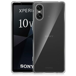 Sony Xperia 10 VI �P�[�X TPU �N���A �ϏՌ� �����Y�ی� �\�t�g �V���R���P�[�X �ɔ� �y�� �\�j�[ �G�N�X�y���A 10 VI XQ-ES44 / SO-52E / SOG14 �ی�J�o�[ �S�ʕی� �C�菝�h�~ �w��h�~ �����h�~�i�N���A