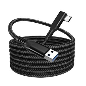 USB 3.0 Type C P[u L 5m [ USB 3.2 (Gen1) KiΉ ] USB C & USB A P[u 5Gbps f[^] 3A}[d iC҂ X}[gtH / ^ubg / Q[@̃^Cvc@ɑΉ iubN