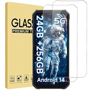 (2) FOSSiBOT F109 / Doogee Fire 6 max یtB KXtB 0.3mm 2.5D dx9H Sʕی ώw  ߗ Uh~ FOSSiBOT F109 / Doogee Fire 6 max یtB 