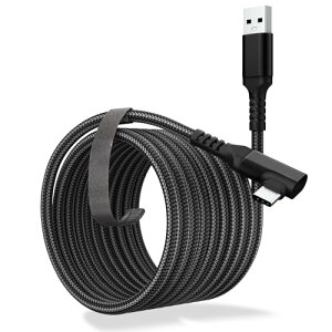 Type C P[u 5MNP[u Quest 3 / 2 / 1 / Pro / Pico4ANZTƌ݊ USB A 3.0 & Q[PC / Steam VRp 5Gbpsf[^] 60W[d ϋv iCf _ɗD܂Ȃ