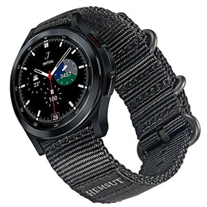 Galaxy Watch Band oh Samsung Galaxy 40mm Watch 4 / 42mm watch 4 Classic / 45mm Watch 3ɑΉ ubN \tgȃiCsmart watchoh vxg oh NCbN[X ϋv GSnǂ 