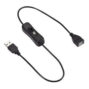 USB ON / OFF XCb`tP[u IX烁Xւ̉R[h Ղ̒ጸ  X^WI ItBXɍœK(ubN 50cm) 