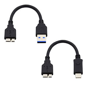 USB 3.1 USB C Type C Micro 3.0 USB 3.0 Type A �I�X Micro 3.0 B �I�X �f�B�X�N SSD �f�[�^�P�[�u�� 15cm 2�Z�b�g ��������