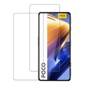 Xiao mi POCO F5 5G �K���X�t�B���� �������ߗ� 3D Touch �w��h�~ �d�x9H�����K���X �X�N���[�� �j�� �h�~ �ی� 2���Z�b�g Xiao mi POCO F5 5G�t���ی�t�B���� (6.67 inch) ��������