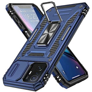 Xiaomi 11 T �P�[�X Xiaomi 11T Pro �����O �P�[�X�t�� �X���C�h���J�����v���e�N�^�[�t�� PC �ϏՌ� �X�^���h�@�\ �ԍڃz���_�[�Ή� �C�菝�h�~ ����~�� �i�D���� ������� �l�C �V���I�~ 11t / 11t pr