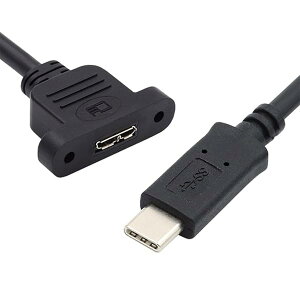 5Gbps USB 3.0 Type C IX Micro USB 3.0 X Type B XN[}Eg^CvP[u 50CM 