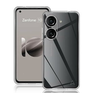 Zenfone 9 / Zenfone 10 �P�[�X �\�t�g�P�[�X �N���X�^�� �N���A ���� TPU �ی�J�o�[ Zenfone 9 AI2202 / Zenfone 10 AI2302 �Ή� ��������