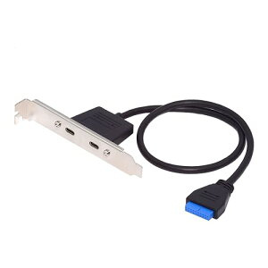 5Gbps 19 / 20s USB3.0 }U[{[h fA|[g USB C Type C X PCI-E obNplP[u 50cm 