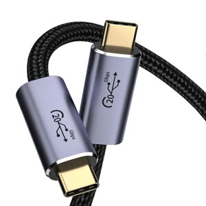 USB C �P�[�u�� 1m 100W PD�Ή� / USB 3.2 Gen 2x2-20Gbps�f�[�^�]�� / 8K / 60Hz �f���o�͑Ή� PD3.0 / QC3.0�������[�d �����ϋv �}�[�g�t�H�� �^�u���b�g �p�\�R�� �Q�[���@�̃^�C�vc�@��ɑΉ� ��������