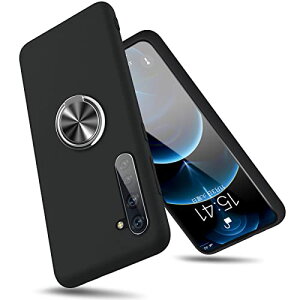 OPPO Reno3 A リング ケース付き シリコン TPU 柔らかい ストラップホール 薄型 耐衝撃 衝撃吸収 車載ホルダー対応 スタンド機能 傷付き防止 指紋防止 さらさら手触り 持ちやすい 滑り止め オッ