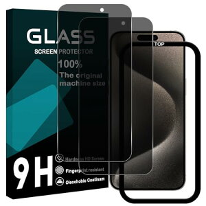 iPhone 15 Pro KXtB wh~ 2 `h~ KChgt KX Ή ACtH15 v Jo[ یtB vCoV[tB 