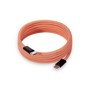 USB C P[u 1m IW }Olbg ^CvC [dP[u 60W PDΉ }[d f[^] C h~ fh~ iPhone 15 MacBook Pro Matebook iPad Xperia GalaxyType c@Ή(Orange) 