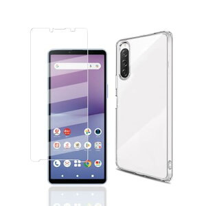 Xperia10 V SO-52D SOG11 A302SO XQ-DC44 tB tی P[X NA TPU KX dx9H ߗ CA[ wh~ Uh~For Xperia 10 IV SO-52C P[X NA TPU ϏՌ h~ pی V