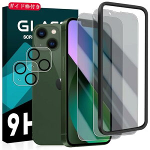 iPhone 13 Mini tB { YیtB (2+2) { KChgt KX `h~ iPhone13mini KXtC 13 mini یtB 猩Ȃ 3D TouchΉ P[X Jo[  