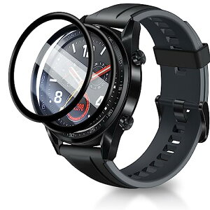 Huawei WATCH GT3 Pro 46MM یtB (2) KX t KX Ή WATCH GT3 Pro 46MM یtB 3D TouchΉ wFؑΉ P[X Jo[  dx9H hw Ռz ߗ U