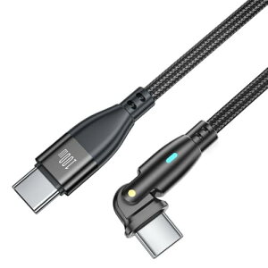 Type CP[u L^ 180x] USB CP[u 100W / 5A}[d PDΉ f[^] TPE iPhone15 / MacBook i-Pad Air / Pro Xperia Galaxy̑Androide ȂUSB C@Ή (ubN 1.8M) 