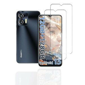 OUKITEL C36 �t�B���� �����K���X �ی�t�B���� OUKITEL C36 �K���X�t�B���� �d�x9H ��U�h�~ �X�N���b�`�h�~ �������� OUKITEL C36 �t���ی�t�B���� 2���Z�b�g ��������