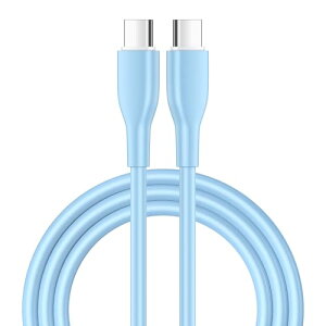 USB C P[u PDΉ 3A }[d ܂ȂP[u 1.83m ^Cvc P[u VRfލ̗p Type C P[u VRfލ̗p iPhone 16 / 15 / Galaxy iPad Pro MacBook Pro/Air eΉ (1.83m u[) 