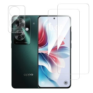 OPPO Reno11 A ガラスフィルム 2枚 +カメラフィルム 1枚 硬度9H 耐衝撃 強化 ガラス オッポ リノ11A 液晶 保護フィルム 気泡ゼロ 自動吸着 OPPO Reno11 A 対応 保護フィルム 送料無料