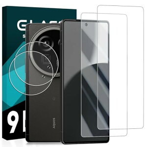 AQUOS R9 pro tB { YیtB (2+2) KX t Ή SH-54e KXtC Ή AQUOS R9 Pro SH-54E یtB 3D TouchΉ P[X Jo[  dx9H hw Ռz 