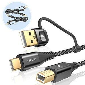 v^[P[u 2M USB 2.0 P[u 2in1 (^CvAIX / ^CvCIX ^CvBIX) USB2.0Ki p\Rƃv^[ڑP[u iC҂ 480 Mbps] HP Canon Panasonic Epson Brother Lexmark X