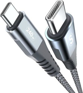  USB Type C P[u 2M PD3.1 }[d 240W USB CP[u ϋviC [d ^Cvc P[u iPhone 15 16 Pro Max Plus MacBook Pro iPad mini / Pro Matebook Sony Xperia Samsung Galaxy S24 S23 S22 S21Type C