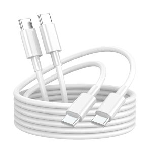  USB C P[u 1M 2{Zbg PDΉ 60W}[d USB^Cvc P[u USB C & USBC f[^] ϋv fh~ fo͕s Type c to Type c for iPhone 16 / 15 Pro / Plus / Pro Max for MacBook Pro / Air / 