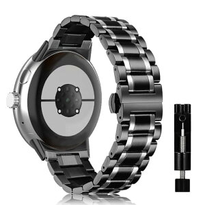 Google Pixel Watch 3 45mm �����o���h �o���h �����p �X�e�����X�o���h �����x���g �X�e�����X�� �h�K �o�^�t���C�o�b�N�� �j�����p �T�C�Y�����H��t�� �����x���g Google Pixel Watch 3 45mm (�V���o�[�u