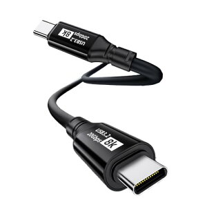 Type C P[u 1M USB C to CP[u USB3.2 Gen2(20Gbps) 100W PD}[d 8K / 60HzΉ iPhone MacBook iPhone iPad Switch Xperia Galaxy Pixel^Cvc@Ή 