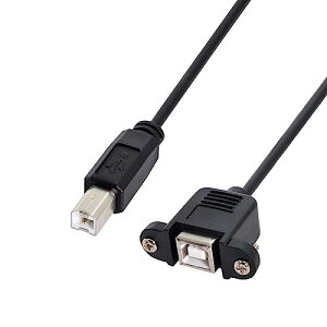 HDMI HOME USB 2.0 B�^�C�v �I�X to ���X �v�����^�[ �X�L���i�[ �n�[�h�f�B�X�N �g���q �P�[�u�� with Screws for �p�l���}�E���g 50 cm ��������