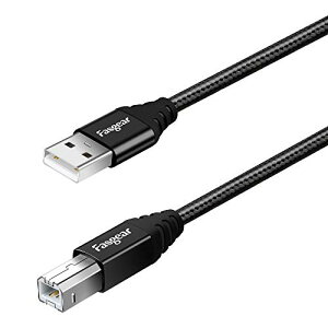 USB B 2.0 v^[P[u USB A-B XLi[R[h USB 2.0 iC v^[P[u HP / Canon / Dell / Brother / Samsung / Lexmark / EpsonȂǂɑΉ (1.8m ubN) 
