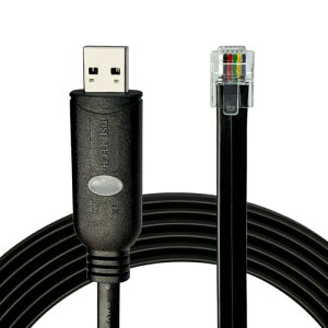 USB-RJ12 6P4C �V���A���P�[�u�� 1.8M SH-RJ12A APC PDU ATS�p ��������