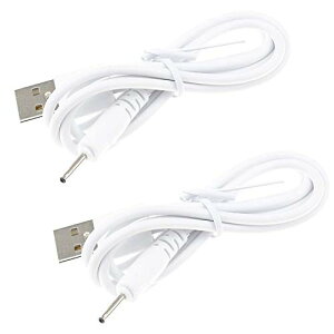 Huion P80 / PE330 / PF150 �O���t�B�b�N �y�� �o�����W���b�N 2.0mm USB�R�[�h �[�d�P�[�u�� for Huion�p for GAOMON PD1560 for UGEE M708 / 2150 �^�u���b�g�y�� DC 2.0�P�[�u���p 3.3 feet 2.0mm charger 2�{�Z�b�g ������