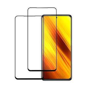 Xiao mi Poco X3 NFC KXtB ߗ 3D Touch wh~ dx9H KX XN[ 2Zbg Xiao mi Poco X3 NFCtیtB (6.67'') 