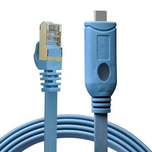USB TYPE C to RJ45 RS232 R\[ P[u [^[уXCb`p (1.8M / 5.9FT) 