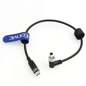 5.5 X2.1mm DC USB C PD 12V Atomos Ninja V j^[p dP[u (1M Elbow lock dc cable) ݊i 