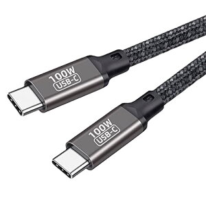 USB Type CP[u 1M PDΉ 100W / 5A}[d USB C to USB C ^Cvc P[u ϋv iC MacBook Pro / Air iPad Pro / Air Xperia AQUOS Galaxy Pixel Redmi RenoType-c@Ή (1M) 