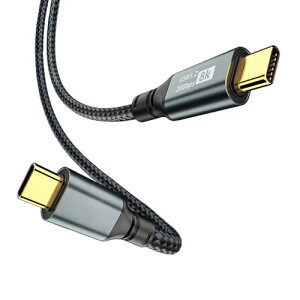 USB Type CP[u 1M 20Gbpsf[^] 100W / 5A}[d 8K / 60Hzfo USB3.2 Gen2*2W PDΉ ^Cvc@Ή 