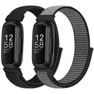 Fitbit Inspire 3 / Inspire 2 / Inspire HR / Inspire / Fitbit Ace 3 / Ace 2 �����o���h ���v�o���h �i�C���� �X�|�[�c���[�v �ʋC�� ���߉\ �����p���X�g�o���h �X�g���b�v ���f�B�[�X �����Y �q���p ������