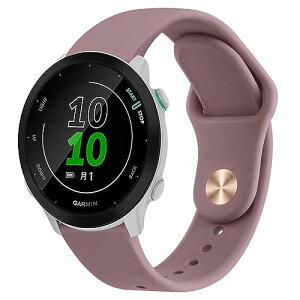 Garmin ForeAthlete 55 / ForeAthlete 245/245M / ForeAthlete 645/645M �����o���h �x���g 20mm �_�炩�� �V���R���o���h ���߉\ ��������