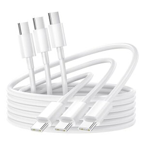^CvC 1.8M [dP[u 3{ 60W PDΉ USB C to USB CP[u for Phone15 V[Y f[^] Type C P[u 3A}[d Phone 15 [dP[u Pad 4 / 6 / 10 Galaxy HUAWEȂǊeΉ 
