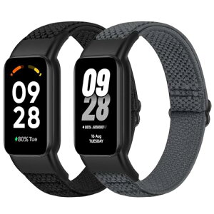 Xiaomi Smart Band 8 Active / Redmi Smart Band 2 �����o���h �����\�� �L�k�� �����p �i�C���� ���X�g�o���h �X�|�[�c �X�g���b�v �����j�� ���� 2�p�b�N ��������