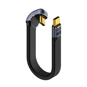 Type C USB C P[u 240W IX IX USB4 40Gbps 100W 8K tbgX FPC f[^Α U ^obNAOP[u bvgbvdbp 13cm 