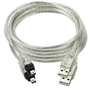 DCR-TRV75E DV Firewire to USB P[u USB 2.0 Firewire IEEE 1394 4s iLink P[u 1.0M 2pbN ݊i 