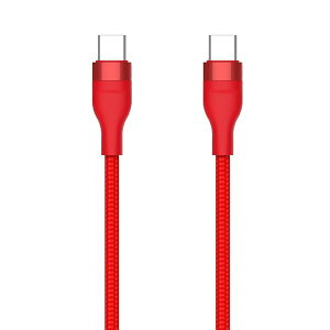 Type C �P�[�u�� 20cm Type C to Type C �P�[�u�� PD�Ή� �i�C���� 3A 65W�ő�}���[�d �f�[�^�]�� Type C�|�[�g�̃f�o�C�X�ɑΉ� USB C to USB C �P�[�u�� 0.2m ���b�h ��������