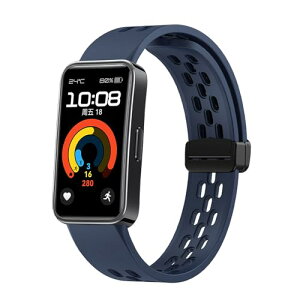 Huawei Band 10 / Band 9 / Band 8 �����o���h �����x���g �����p�o���h ���C�N���X ������ �V���R�� �X�g���b�v �_�炩�� �����Y�����f�B�[�X�p Huawei Band 10 / 9 / 8 �Ή� �u���[ ��������