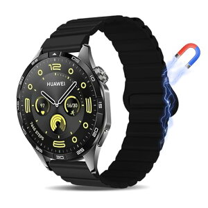 Huawei Watch GT 5 46mm / Huawei Watch GT 5 Pro 46mm / Huawei Watch Buds �����o���h 22mm ���� �o���h ���C�t�� �V���R���o���h �o���h �}�O�l�b�g�t�� �����ȒP �X�|�[�c�o���h �X�g���b�v �ւ��o���h �����x��