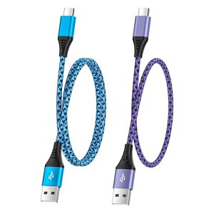  USB Type C P[u 0.3 + 0.5M 3A }[d QC3.0Ή ^Cvc [dP[u ϋv iC iPhone 16[dp USB A to USB C P[u Galaxy A35 S24 Ultra A55 Motorola Moto G Stylus 5G 2024 ̑ Android USB C 
