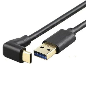 USB Type C 3.2 L 90x ϊP[u 0.5m USB-AIXto USB CIX }[d f[^]56 KWX^uMacBook / Nintendo Switch / Type CuɐVKɓKp (㉺L0.5m) 
